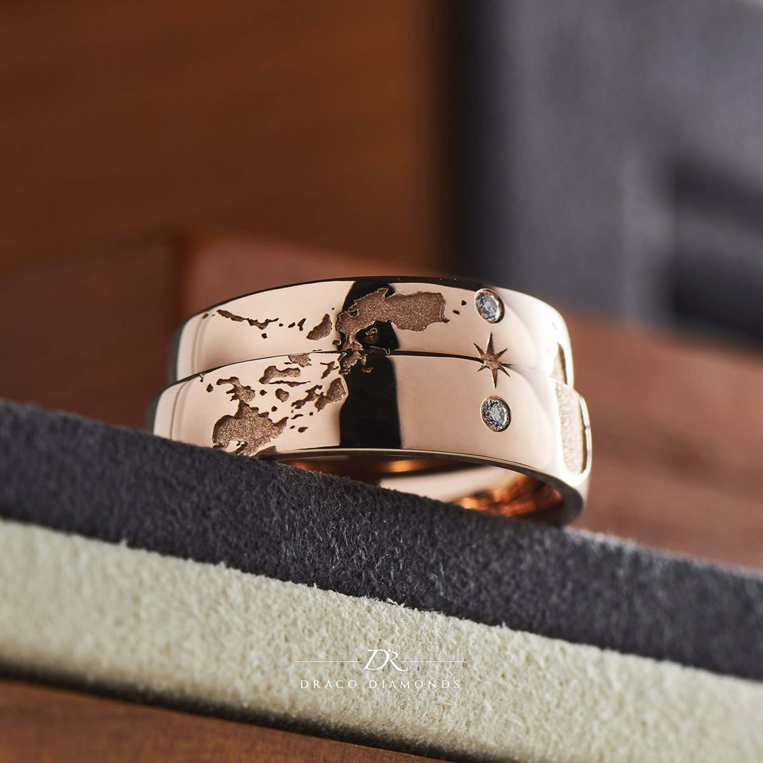 Koordinované gravírovanie prsteňov